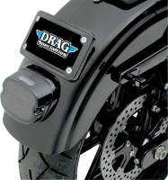 Drag Specialties - Drag Specialties LED Low-Profile Smoke Lens Taillight with Top Tag Light - L24-0436CMLED - Image 2