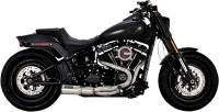 Vance & Hines - Vance & Hines Hi-Output 2-Into-1 Short Exhaust System - Black - 47631 - Image 2