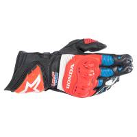 Alpinestars - Alpinestars Honda GP Pro R3 Gloves - 3556223-1317-2X - Black/Bright Red/Blue - 2XL - Image 1