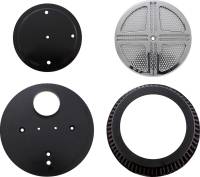 Baron Custom Accessories - Baron Custom Accessories XXX Big Air Kits - Chrome - BA-2320-00 - Image 2