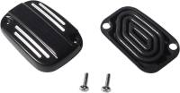 Drag Specialties - Drag Specialties Front Brake Master Cylinder Cover - Black - 0611-0190 - Image 2