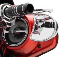 Drag Specialties - Drag Specialties Fairing Mount Mirrors with Blind Spot Mirror - 0640-0794 - Image 2