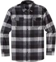 Icon - Icon Feller Flannel Long-Sleeve Shirt - 3040-2884 - Black/Gray - Small - Image 1