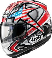 Arai Helmets - Arai Helmets Corsair-X Hayden Laguna Helmet - 0101-15925 - Red/Blue - X-Small - Image 1