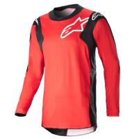 Alpinestars - Alpinestars Racer Hoen Jersey - 3761323-3110-SM - Mars Red/Black - Small - Image 1