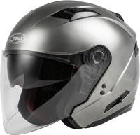 G-Max - G-Max OF-77 Solid Helmet - O1770473 - Titanium - X-Small - Image 1