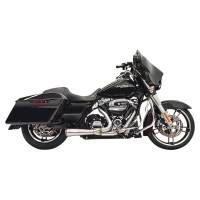 Bassani Manufacturing - Bassani Manufacturing Short Road Rage 2-Into-1 Exhaust System - Stainless Steel - 1F42SS - Image 1