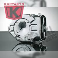 Kuryakyn - Kuryakyn Standard Hypercharger - Chrome Trap Door and Chrome Butterflies - 8446 - Image 2