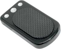 Drag Specialties - Drag Specialties Black Brake Pedal Covers - 1610-0195 - Image 1