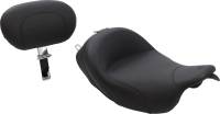 Mustang - Mustang Wide Vintage Solo Seat with Driver Backrest - 79600 - Image 1