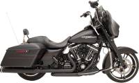 Khrome Werks - Khrome Werks 2-Into-2 Two-Step Crossover Header System - Black - 200830 - Image 1