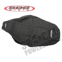 SDG - SDG 6-Rib Gripper Seat Cover - Black Cover/Black Ribs - 95946 - Image 2