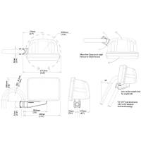 Scanstrut - Scanstrut Scanpod 7" Instrument Pod - Uncut - Arm Mounted Fits 1" - 1.3" Rails - Image 2