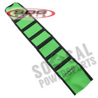SDG - SDG 6-Rib Gripper Seat Cover - Black Cover/Green Ribs - 95960KGK - Image 2
