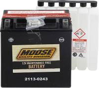Moose Racing - Moose Racing AGM Maintenance-Free Battery - MTX20CH-BS - Image 1