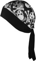 Schampa - Schampa Z-Wraps Stretch Headwrap - BNDNA003-70 - Skull and Crossbones - Image 2