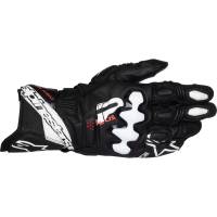 Alpinestars - Alpinestars GP Plus R V3 Leather Gloves - 3550825-12-S - Black/White - Small - Image 1