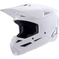 Alpinestars - Alpinestars SM3 Solid Helmet - 8300326-2180-L - White Glossy - Large - Image 1