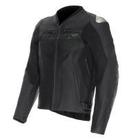 Dainese - Dainese Racing 5 Leather Jacket - 2015300031-691-50 - Black/Black/Black - 50 - Image 1