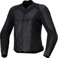Alpinestars - Alpinestars Stella Faster V3 Womens Leather Jackets - 3113625-1100-40 - Black/Black - 40 - Image 1