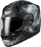 Fly Racing - Fly Racing Revolt FS Coil Helmet - 73-8385M - Matte Black/White - Medium - Image 1