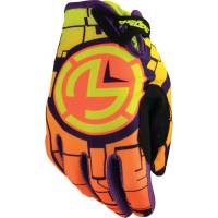 Moose Racing - Moose Racing SX1 Youth Gloves - 3332-1887 - Orange/Green - X-Small - Image 1