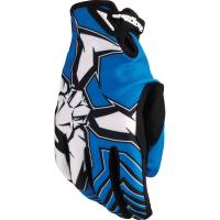 Moose Racing - Moose Racing Agroid Pro Gloves - 3330-8115 - Blue/Black - Small - Image 1