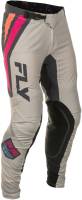 Fly Racing - Fly Racing Lite Special Edition Vice Pants - 378-73436 - Light Gray/Pink/Coral - 36 - Image 1