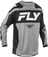 Fly Racing - Fly Racing F-16 Riding Jersey - 378-9222X - Gray/Black/White - 2XL - Image 1