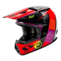 Fly Racing - Fly Racing Kinetic Rally Helmet - A0030620LG - Red/Black/White - Large - Image 1