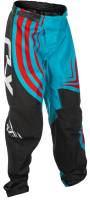 Fly Racing - Fly Racing F-16 Youth Pants - 378-23118 - Cyan/Black/Red - 18 - Image 1