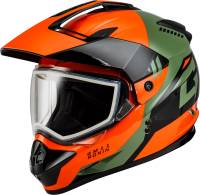 G-Max - G-Max GM-11 Ronin Helmet - A11151184 - Orange/Gray/Black - Small - Image 1