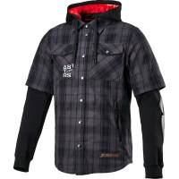 Alpinestars - Alpinestars MO.ST.EQ Tartan Long Sleeve Shirts - 4300424-9610-2X - Tar Gray/Black - 2XL - Image 1