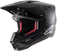 Alpinestars - Alpinestars S-M5 Solid Helmet - 8303123-110-XL - Black Matte - X-Large - Image 1