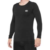 100% - 100% Basecamp Long Sleeve Jersey - 40045-00000 - Black - Small - Image 1