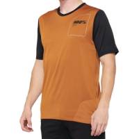 100% - 100% Ridecamp Jersey - 40027-00017 - Terracotta/Black - Large - Image 1