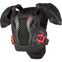 Alpinestars - Alpinestars Bionic Action Youth Chest Protector - 6740424-13-S/M - Black/Red - Sm-Md - Image 1