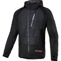 Alpinestars - Alpinestars MO.ST.EQ Hybrid Hooded Jacket - 4201824-10-2X - Black - 2XL - Image 1