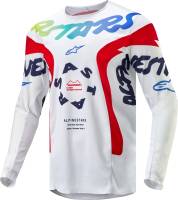 Alpinestars - Alpinestars Racer Hana Jersey - 3768324-258-L - White/Multicolor - Large - Image 1