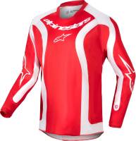 Alpinestars - Alpinestars Racer Lurv Youth Jersey - 3773924-3120-XL - Mars Red/White - X-Large - Image 1