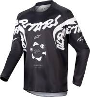 Alpinestars - Alpinestars Racer Hana Youth Jersey - 3778324-12-XL - Black/White - X-Large - Image 1