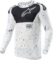 Alpinestars - Alpinestars Supertech Spek Jersey - 3763424-21-M - White/Black - Medium - Image 1