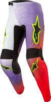 Alpinestars - Alpinestars Fluid Lucent Pants - 3723724-2029-28 - White/Neon Red/Yellow Fluo - 28 - Image 1