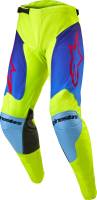 Alpinestars - Alpinestars Racer Hoen Pants - 3721324-525-38 - Yellow Fluo/Blue Night/Navy - 38 - Image 1