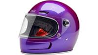 Biltwell Inc. - Biltwell Inc. Gringo SV Solid Helmet - 1006-339-503 - Grape - Medium - Image 1