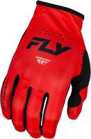 Fly Racing - Fly Racing Lite Gloves - 377-712L - Red/Black - Large - Image 1
