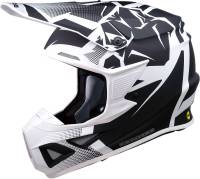 Moose Racing - Moose Racing FI Agroid Helmet - 0110-6701 - White/Black - Large - Image 1