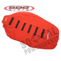 SDG - SDG 6-Rib Gripper Seat Cover - Red Cover/Black Ribs - 95937KRR - Image 2