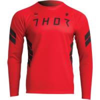 Thor - Thor Assist Sting Long Sleeve Jersey - 5020-0032 - Red/Black - Small - Image 1