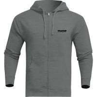 Thor - Thor Formula Zip-Up Fleece Sweatshirt - 3050-6668 - Gunmetal Heather - Small - Image 1